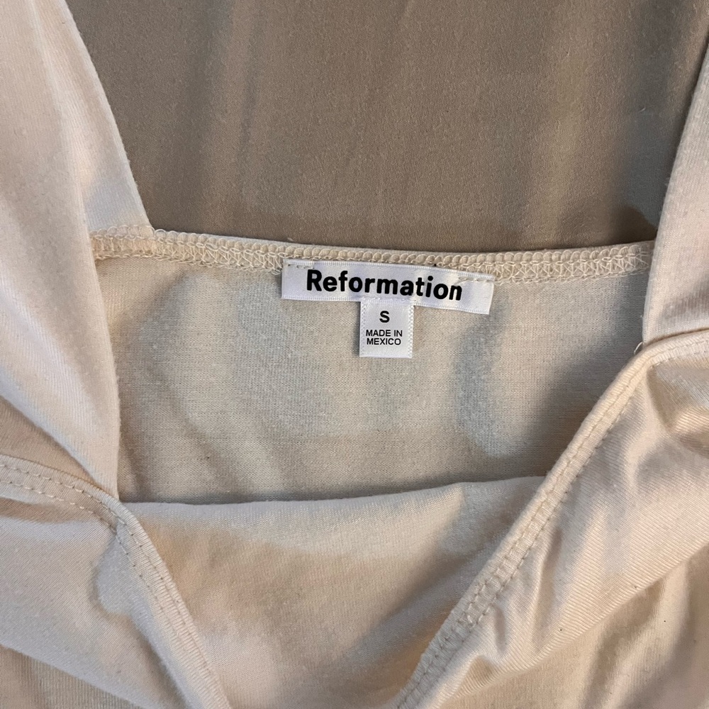 Reformation Clarke knit top